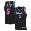 NBA Mænd Trøje Miami Heat Nikola Jovic 2025-26 Nike City Edition Sort Swingman NBA Mænd Trøje Miami Heat Nikola Jovic 2025-26 Nike City Edition Sort Swingman